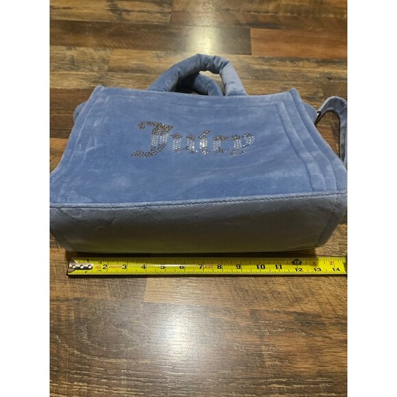 Juicy Couture Slate Blue‎ Big Spender Large Tote - Picture 4 of 5